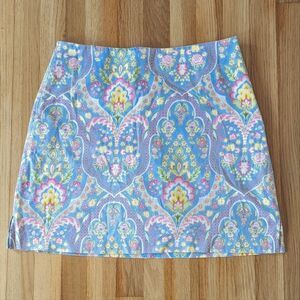 EP New York Pro golf tennis skirt skort bright colorful pattern print